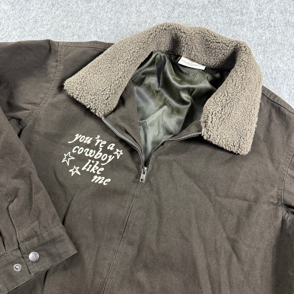 Taylor Swift Evermore Bandit Cowboy Like Me Work Jacket Medium